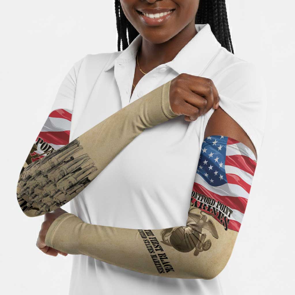 Montford Point Marines 1942-1949 Arm Sleeves The First Black Marines