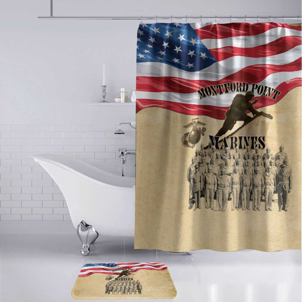 Montford Point Marines 1942-1949 Bathroom Set The First Black Marines