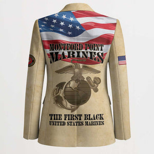 Montford Point Marines 1942-1949 Blazer The First Black Marines