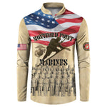Montford Point Marines 1942-1949 Button Sweatshirt The First Black Marines