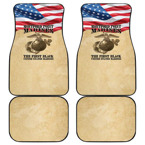 Montford Point Marines Legacy Car Mats First Black U.S. Marines - African Pride