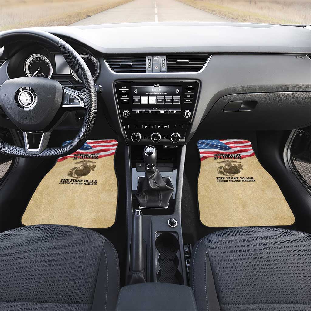 Montford Point Marines Legacy Car Mats First Black U.S. Marines - African Pride