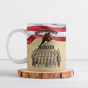 Montford Point Marines 1942-1949 Ceramic Mug The First Black Marines