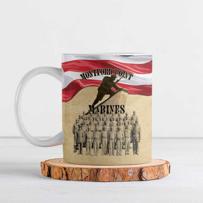 Montford Point Marines 1942-1949 Ceramic Mug The First Black Marines