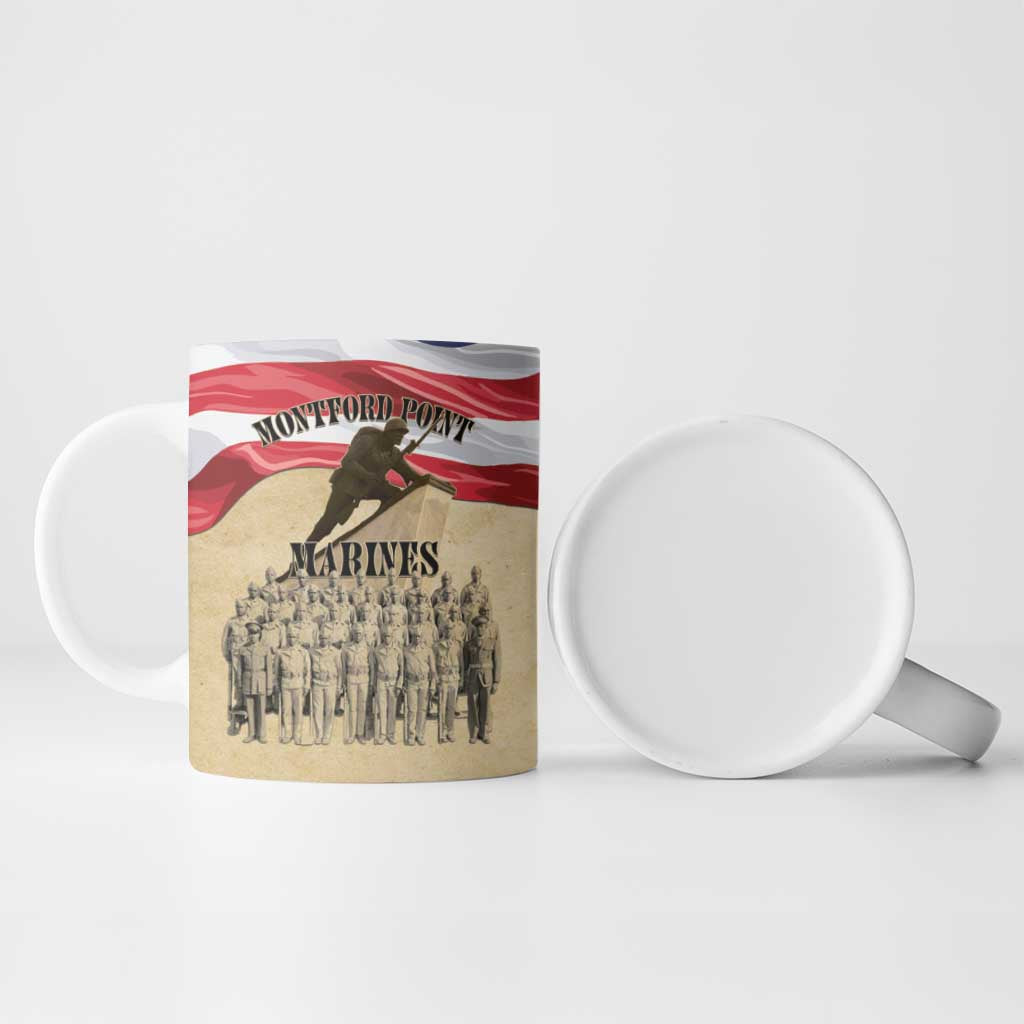 Montford Point Marines 1942-1949 Ceramic Mug The First Black Marines
