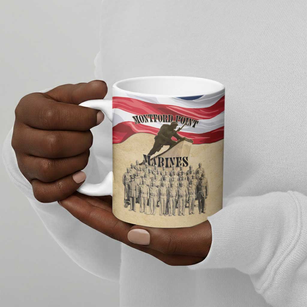 Montford Point Marines 1942-1949 Ceramic Mug The First Black Marines