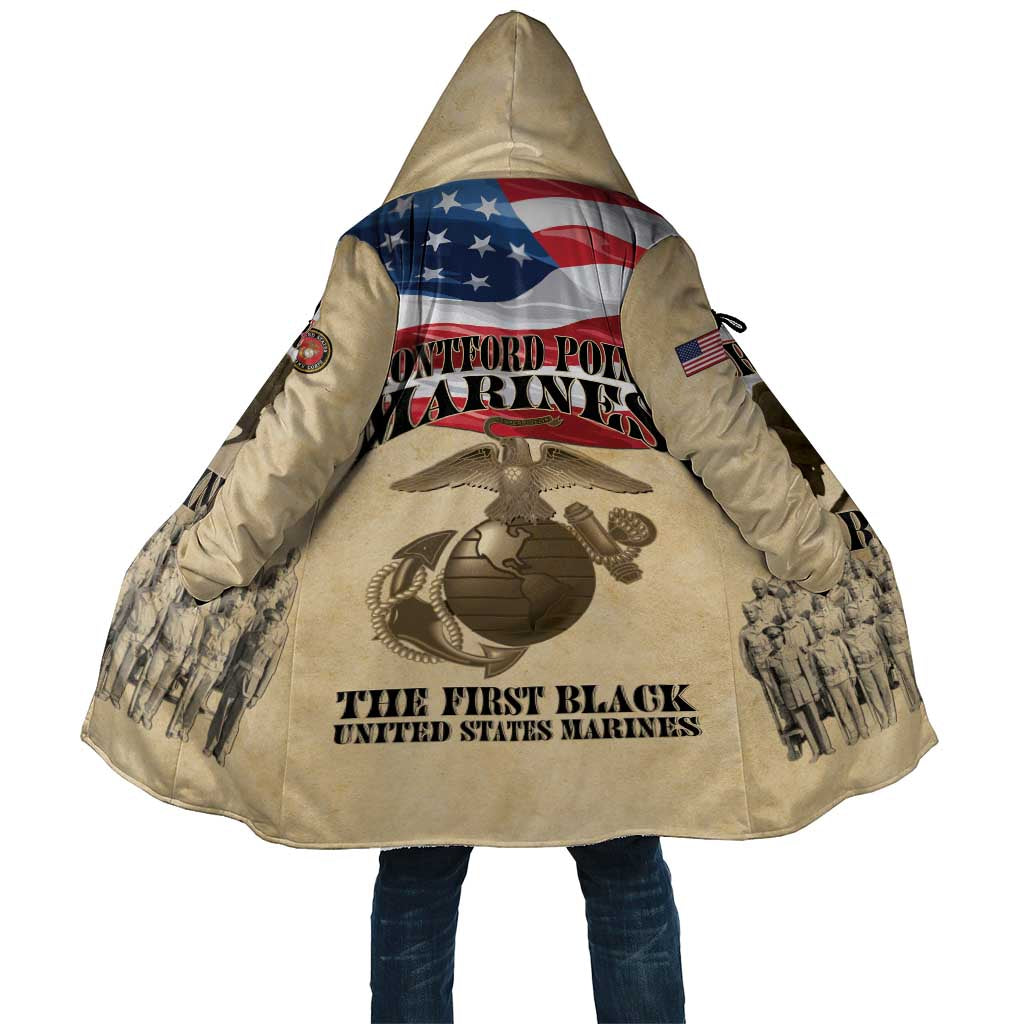 Montford Point Marines 1942-1949 Cloak The First Black Marines
