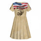 Montford Point Marines Legacy Kid Short Sleeve Dress First Black U.S. Marines - African Pride