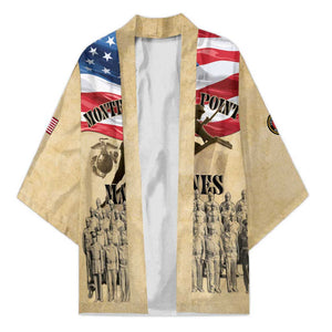 Montford Point Marines 1942-1949 Kimono The First Black Marines