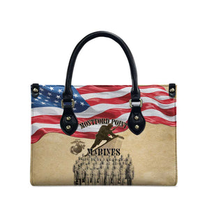 Montford Point Marines 1942-1949 Leather Bag The First Black Marines