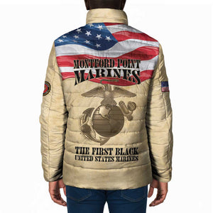 Montford Point Marines 1942-1949 Padded Jacket The First Black Marines