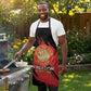 Proud to Honor Montford Point Marines Apron Freedom Is Not Free - Red