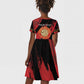 Personalized Honoring the First Black Marines Kid Short Sleeve Dress Montford Point Heroes - Red - African Pride