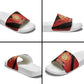Proud to Honor Montford Point Marines Slide Sandals Freedom Is Not Free - Red