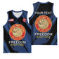 Personalized Honoring the First Black Marines Basketball Jersey Montford Point Heroes - Blue - African Pride