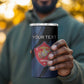 Personalized Honoring the First Black Marines 4 in 1 Can Cooler Tumbler Montford Point Heroes - Blue - African Pride