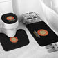 Proud to Honor Montford Point Marines Bathroom Set Freedom Is Not Free - Black