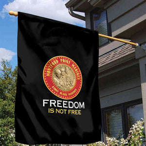 Honoring the First Black Marines Garden Flag Montford Point Heroes - Black - African Pride