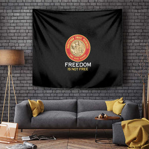 Honoring the First Black Marines Tapestry Montford Point Heroes - Black - African Pride