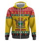 Afro Zimbabwe Christmas Hoodie Coat Of Arms - African Pattern