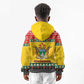 Afro Zimbabwe Christmas Kid Hoodie Coat Of Arms - African Pattern