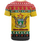 Afro Zimbabwe Christmas T shirt Coat Of Arms - African Pattern