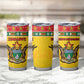 Afro Zimbabwe Christmas Tumbler Cup Coat Of Arms - African Pattern