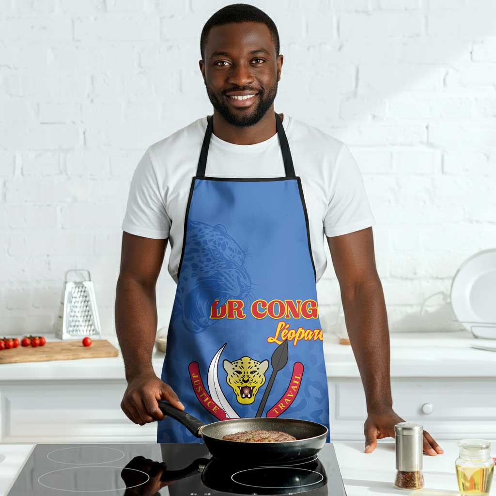 DR Congo Football Apron Go Champions Leopards - Blue