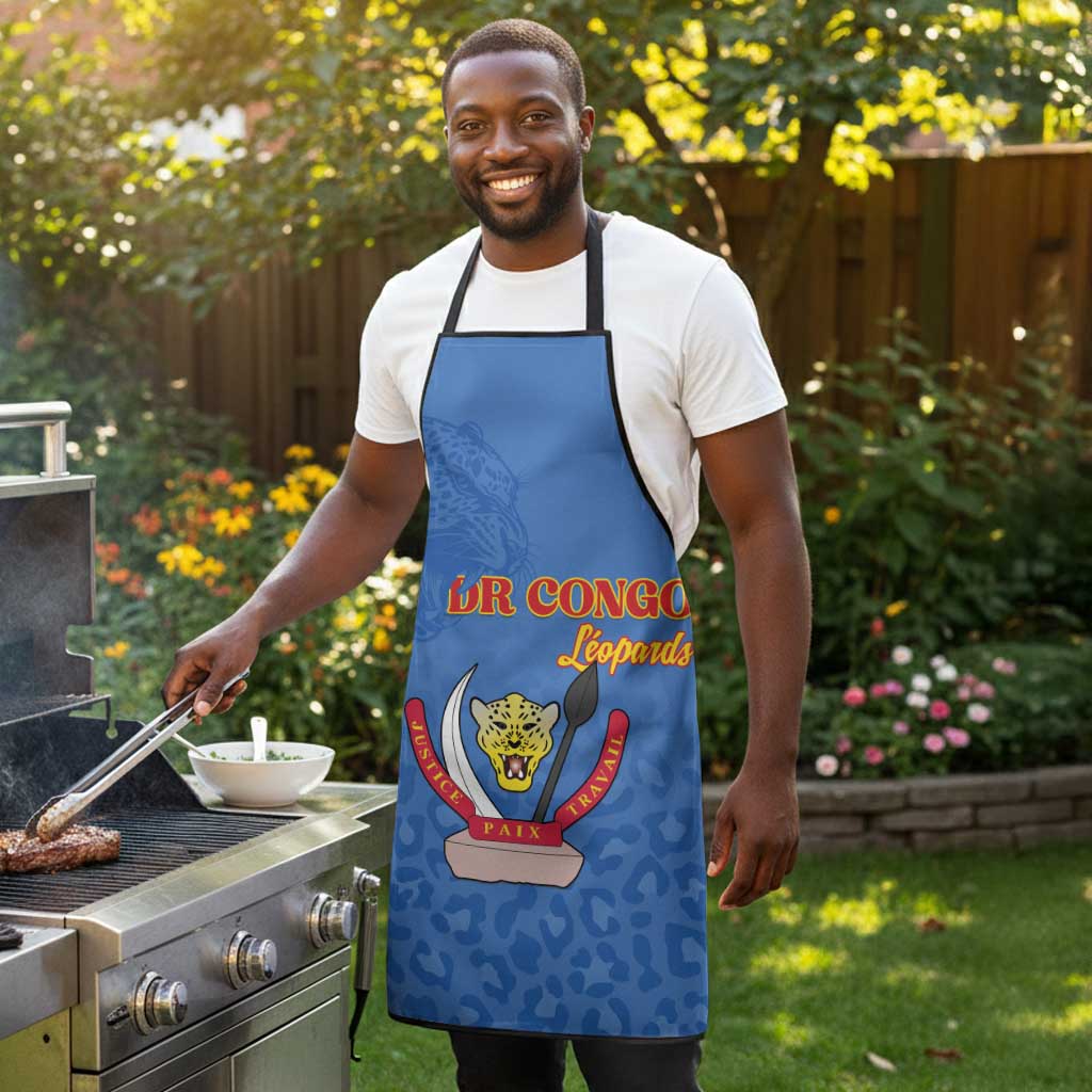 DR Congo Football Apron Go Champions Leopards - Blue