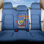Afro DR Congo Football Back Car Seat Cover Viva Les Leopards - Blue - African Pride