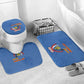 DR Congo Football Bathroom Set Go Champions Leopards - Blue
