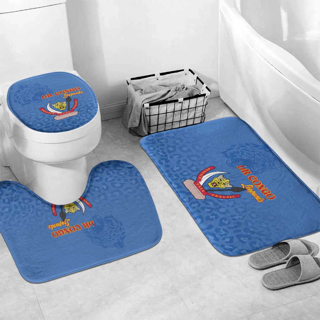 DR Congo Football Bathroom Set Go Champions Leopards - Blue