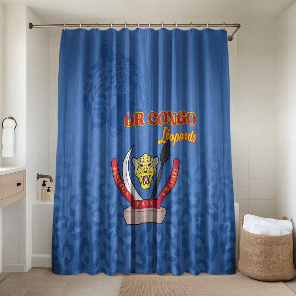 DR Congo Football Bathroom Set Go Champions Leopards - Blue