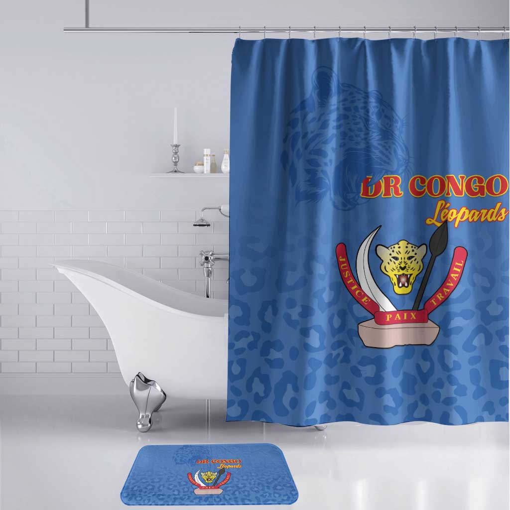 DR Congo Football Bathroom Set Go Champions Leopards - Blue