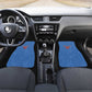 Afro DR Congo Football Custom Car Mats Viva Les Leopards - Blue - African Pride