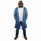 Custom DR Congo Football Cloak Go Champions Leopards - Blue
