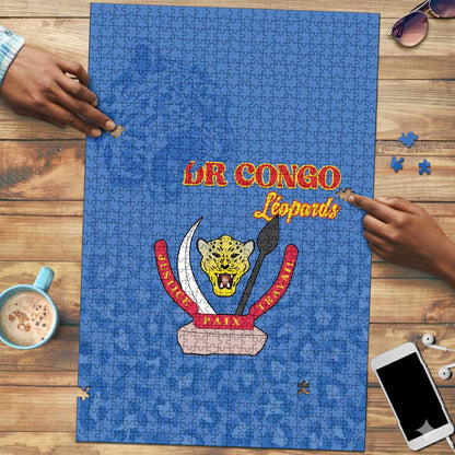 DR Congo Football Puzzle Go Champions Leopards - Blue