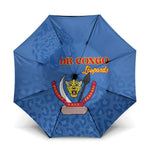 DR Congo Football Umbrella Go Champions Leopards - Blue
