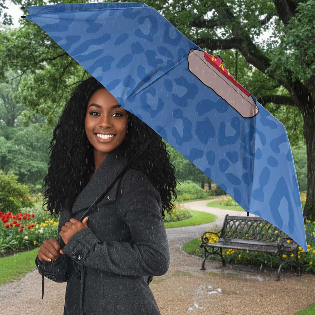DR Congo Football Umbrella Go Champions Leopards - Blue