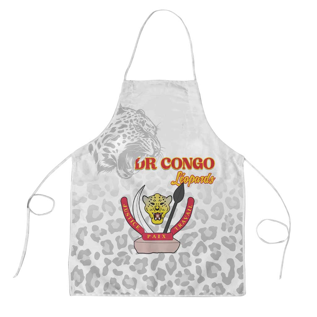 DR Congo Football Apron Go Champions Leopards - White