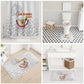DR Congo Football Bathroom Set Go Champions Leopards - White