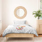 Afro DR Congo Football Bedding Set Viva Les Leopards - White - African Pride