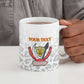 Custom DR Congo Football Ceramic Mug Go Champions Leopards - White