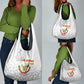 Afro DR Congo Football Grocery Bag Viva Les Leopards - White - African Pride