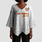 Custom DR Congo Football Kimono Sleeve Blouse Go Champions Leopards - White