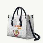 DR Congo Football Leather Bag Go Champions Leopards - White