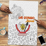 DR Congo Football Puzzle Go Champions Leopards - White