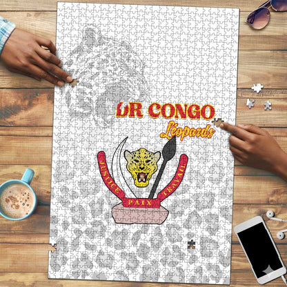 DR Congo Football Puzzle Go Champions Leopards - White