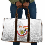 DR Congo Football Travel Bag Go Champions Leopards - White