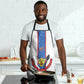 DR Congo Football Apron Leopards Mix Kuba Raffia Pattern
